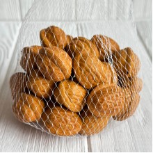 Горіх маленький, 3,1х2,4 см, світло-коричневий, упаковка 30 шт.