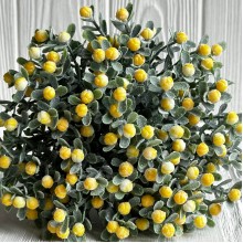 Букет пираканты, 30 см, желтый, шт.