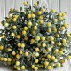 Букет піраканти, 30 см, жовтий, шт.