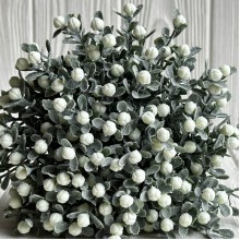 Букет пираканты, 30 см, белый, шт.