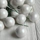 Шарик глянцевый на проволоке, 25 мм, белый, упаковка 100 шт. Шарик глянцевый на проволоке, 25 мм, белый, упаковка 100 шт.