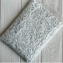 Плоские бусины, 6 мм, белые, Большая упаковка 500 г