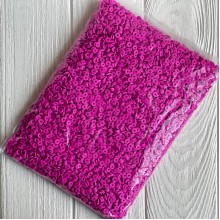 Плоские бусины, 6 мм, малиновые, Большая упаковка 500 г