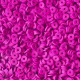 Плоскі намистини, 6 мм, малинові, Велика упаковка 500 г