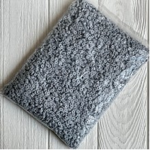 Плоские бусины, 6 мм, серые, Большая упаковка 500 г