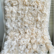 Цветочный коврик с цветами азалии, 40х60 см, ванильный, шт.