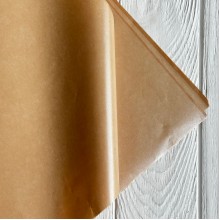 Бумага тишью с перламутром, 50х70 см, бежевая, упаковка 20 шт.