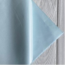Бумага тишью с перламутром, 50х70 см, голубая, упаковка 20 шт.