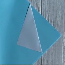 Калька двухсторонняя (J00087), 57х57 см, голубо-белая, упаковка 20 шт.