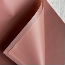 Калька однотонная матовая, 57х57 см, пудровая, упаковка 20 шт.