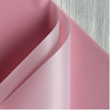 Калька однотонна матова, 57х57 см, рожева, упаковка 20 шт.