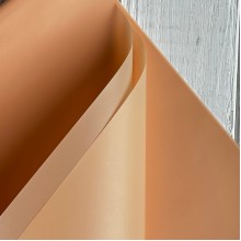 Калька однотонная матовая, 57х57 см, персиковая, упаковка 20 шт.