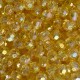 Хрусталь перламутр круглый, 10 мм, желтый, упаковка 500 г