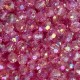 Хрусталь перламутр круглый, 8 мм, розово-пудровый, упаковка 500 г