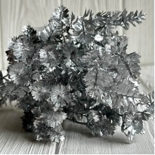 Ветка (С30404), 34 см, серебро, шт.