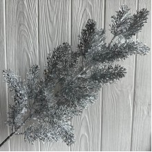 Ветка (30400), 62 см, серебро, шт.