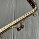 Фермуар для сумки прямоугольный, 12,5х5 см, золотой, шт.