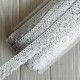 Мереживо вязане Жаклін (D30155), 3 см, біле, рулон 45 м