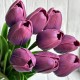 Букет тюльпанов, 34 см, фиолетовый, букет з 9 шт. Букет тюльпанов, 34 см, фиолетовый, букет з 9 шт.