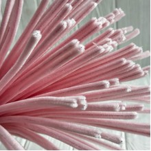 Синельная проволока простая, 6 мм х 30 см, ванильный, 100 шт.