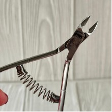 Кусачки для кутикулы маникюрные Zauber (№02-209), нержавеющая сталь, шт.