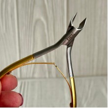 Кусачки для кутикулы маникюрные Zauber (№02-206G), нержавеющая сталь, шт.