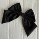 Атласний бант Волі, 12х15 см, чорний, шт.