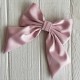 Атласный бант Поли, 14х16,5 см, светло-розовый, шт.