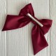 Атласный бант Поли, 14х16,5 см, бургунди, шт.
