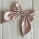 Атласный бант Поли, 14х16,5 см, пудровый, шт.