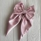 Бант платок атлас, 13,5 х 25 см, светло-розовый, шт.