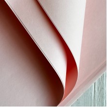 Бумага плотная в листах, 58х58 см, светло-розовый, упаковка 10 шт.