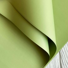 Пленка для цветов однотонная, 58х58 см, оливковая, упаковка 20 шт.