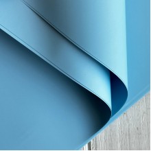 Пленка для цветов однотонная, 58х58 см, светло-бирюзовая, упаковка 20 шт.