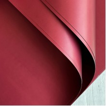 Пленка для цветов однотонная, 58х58 см, бордовая, упаковка 20 шт.
