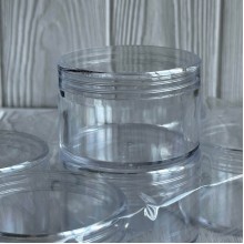 Контейнер круглый (H01786), Ø7х4.3 см, прозрачный, упаковка 6 шт.