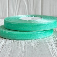 Органза 0,6 см, тифанни, рулон 45 м