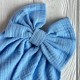 Бант платок муслин, 13х25 см, голубой, шт. Бант платок муслин, 13х25 см, голубой, шт.