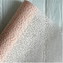 Сетка флористическая "Клеточка" (J00357), пудровая, рулон 4,6 метра