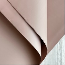 Пленка в листах "Матовый шелк" (J00298), бежево-пудровая, 58х58 см, упаковка 20 шт.