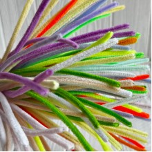 Синельний дріт простий, 6 мм х 30 см, світлий мікс, 100 шт. Синельний дріт простий, 6 мм х 30 см, світлий мікс, 100 шт.