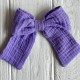 Бант муслин, 12 см, лиловый, шт.