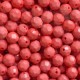Бусина граненая круглая, 10 мм, розово-персиковая, упаковка 500 г Бусина граненая круглая, 10 мм, розово-персиковая, упаковка 500 г