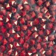 Намистина гранована кубовидна, 10 мм, бордова, упаковка 500 г