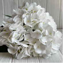 Гортензия латексная (С30056), 46 см, белая, шт.
