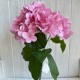 Гортензия латексная (С30056), 46 см, розовая, шт.
