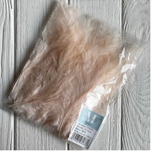 Перья (D30201), персиковое, 10-13 см, упаковка 100 шт.