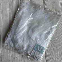 Перья (D30201), белое, 10-13 см, упаковка 100 шт.