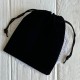 Бархатний мішечок, 10х12 см, чорний, упаковка 50 шт.