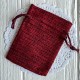 Мешочек с мешковины, 7х9 см, бордовый, упаковка 50 шт. Мешочек с мешковины, 7х9 см, бордовый, упаковка 50 шт.